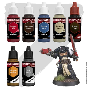 Army Painter Combat Se7ens: Black Relic Armour Paint Set