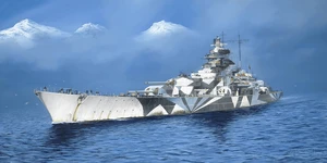  Trumpeter 1/200 German Battleship Tirpitz 