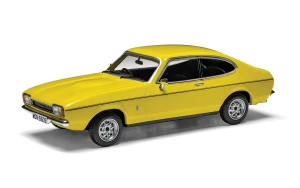 Corgi 1/43 Ford Capri Mk2 1.6 - Signal Yellow Diecast Model