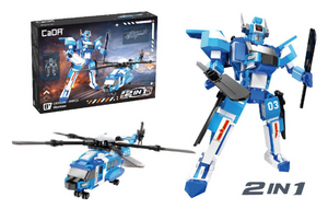 CaDA Judgment 2-in-1 Mecha Robot Helicopter