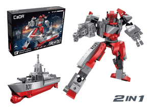  CaDA Abyssal Judgement 2-in-1 Mecha Robot Ship 