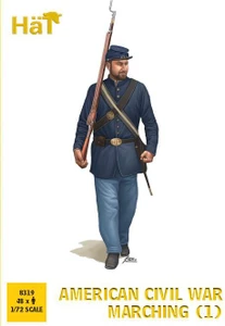  Hat Industrie 1/72 American Civil War Infantry Marching (1) 