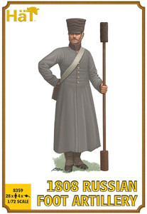  Hat Industrie 1/72 1808 Russian Foot Artillery 