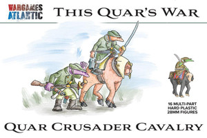  Wargames Atlantic 28mm This Quar's War - Crusader Cavalry 