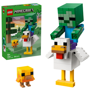 Lego Minecraft Chicken Jockey