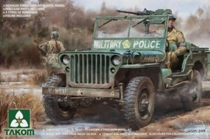  Takom 1/35 US Army 1/4 Ton Utility Truck (Jeep) 