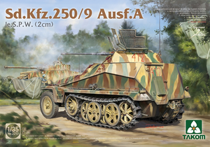 Takom 1/35 Sd.Kfz.250/9 Ausf.A leSPW (2 cm) Half-Track