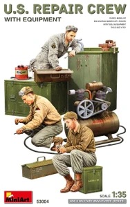  MiniArt 1/35 US Repair Crew w/ Equipment 