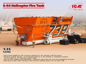 Icm ICM 1/35 Sikorsky S-64 Fire Tank 