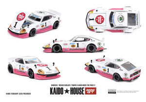 Mini GT 1/64 Nissan Fairlady Z Tamiya X Kaido House The Frog V1