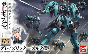  Bandai Gundam High Grade (HG) 1/144 EB-06rs Graze Ritter Commander Type (Carta Issue) 