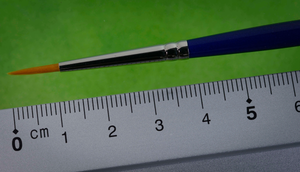 Albion Alloys Brushes - Synthetic - Size 1 Round Pointed