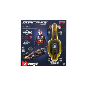 Burago 1/24 F1 Red Bull Racing RB20 2024 Max Verstappen Diecast Model Kit