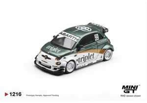  Mini GT 1/64 Abarth 595 LB-Works TY Edition (RHD) 