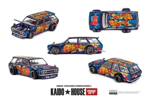 Mini GT 1/64 Datsun Kaido 510 Wagon Koi Wagon V1