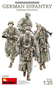  MiniArt 1/35 German Infantry, Ardennes Offensive Model Kit 