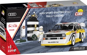  Cobi 1/35 Audi Sport Quattro S1 E2 Rally Legend (1985) 