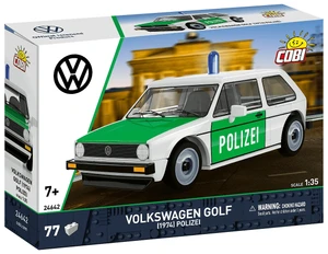  Cobi 1/35 Volkswagen Golf (1974) Polizei 