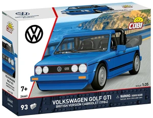  Cobi 1/35 Volkswagen Golf GTI Cabriolet (1984 British Version) 