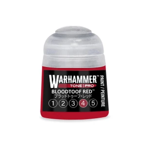 Citadel Warhammer Colour 12ml Tone Pro - Bloodtoof Red - Tone 4 