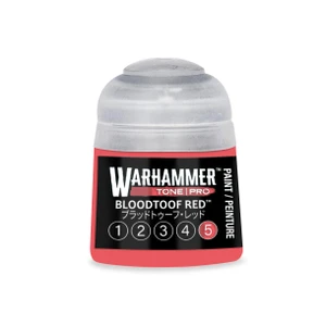 Citadel Warhammer Colour 12ml Tone Pro - Bloodtoof Red - Tone 5 