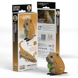 Eugy 146 Quokka Card 3D Puzzle
