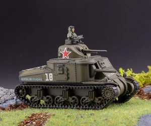 Tabletop Workshop 1/72 WWII Soviet M3 Medium Tank Platoon (Pack of 3)