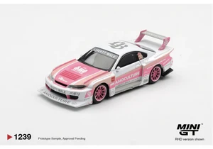 Mini GT 1/64 Nissan Silvia (S15) LB-Super Silhouette Amoculture (RHD)
