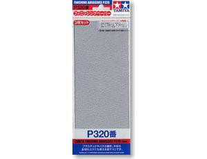 Tamiya Finishing Abrasive P320 x 3   Tamiya Finishing Abrasive P320 x 3