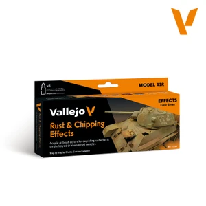 Vallejo Model Air Set - Rust & Chipping Effects