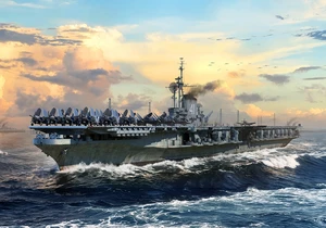 Trumpeter 1/700 USS Midway CV-41