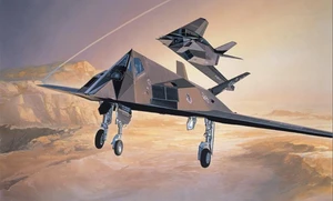  Academy 1/72 Lockheed F-117A Nighthawk Stealth Attack-Bomber 
