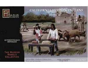 Pegasus Hobbies 1/48 California Mission Indians Set Pegasus Hobbies 1/48 California Mission Indians Set