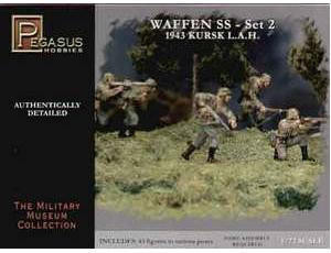 Pegasus Hobbies 1/72 Waffen SS WWII German Figure Set 2 Pegasus Hobbies 1/72 Waffen SS WWII German Figure Set 2