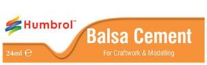 Humbrol Balsa Cement Modelling Glue 24ml Tube Humbrol Balsa Cement Modelling Glue 24ml Tube