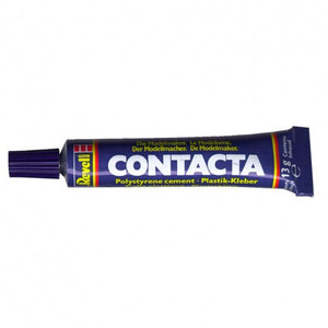 Revell Contacta Professional Polystyrene Cement - 25g Plastic Glue With Fine Nozzle (39604)
