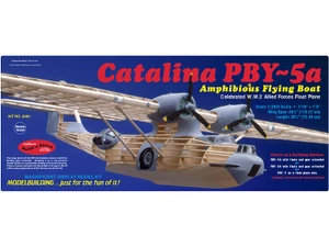  Guillow 1/28 PBY-5a Catalina Balsa Model Kit 