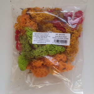 Javis Lichen Mixed Colour Bulk Pack   Javis Lichen Mixed Colour Bulk Pack