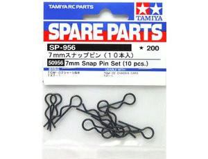 Tamiya 7mm Snap Pin Set (10 pieces) RC Spare Part Tamiya 7mm Snap Pin Set (10 pieces) RC Spare Part
