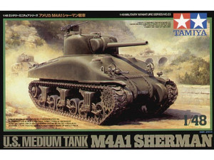 Tamiya 1/48 M4A1 Sherman Tamiya 1/48 M4A1 Sherman