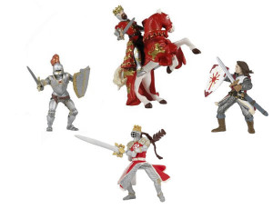 Papo Toys Red Knights Gift Set Papo Toys Red Knights Gift Set