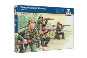 Italeri 1/72 Vietnamese Army Vietcong Model Figures Italeri 1/72 Vietnamese Army Vietcong Model Figures