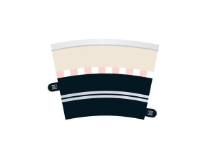  Scalextric Single Lane Radius 3 Curve 22.5 x 4 