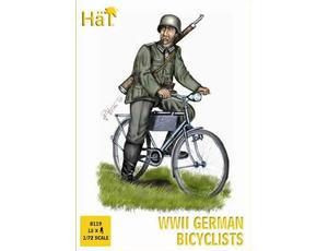  Hat Industrie 1/72 WWII Germans On Bicycles 