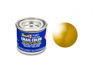 Revell 14ml 92 Enamel Metallic Brass Paint Revell 14ml 92 Enamel Metallic Brass Paint