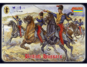 Strelets 1/72 Crimean British Hussars Strelets 1/72 Crimean British Hussars