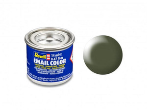  Revell 14ml 361 Enamel Silk Olive Green Paint 