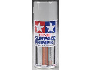 Tamiya Surface Primer Light Grey 180ml Spray   Tamiya Surface Primer Light Grey 180ml Spray
