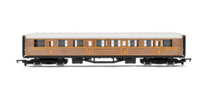 Hornby Railways Railroad LNER Teak Composite Coach Hornby Railways Railroad LNER Teak Composite Coach