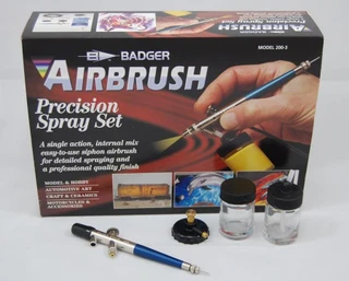Badger Airbrushes Model 200 Precision Airbrush Set